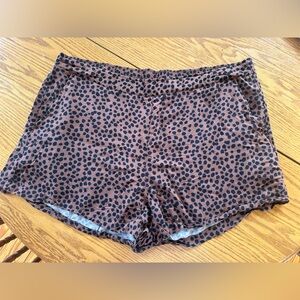 Old Navy Brown and Black Leopard Shorts XXL